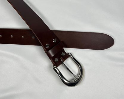 LIMITED EDITION: Silver Moon Buckle Belt